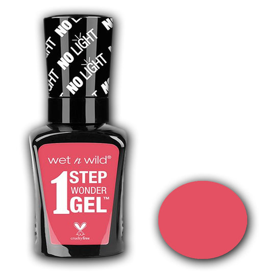 Wet n wild 1 step wonder gel nail colour - coral support