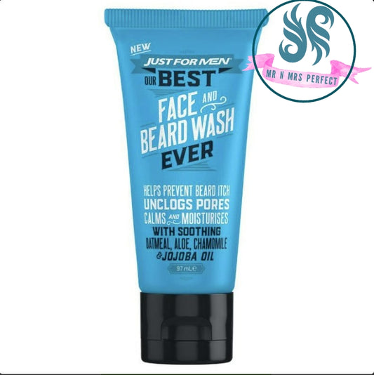 Just For Men Our Best Ever Face & Beard Wash 97ml made in USA imported from Australia