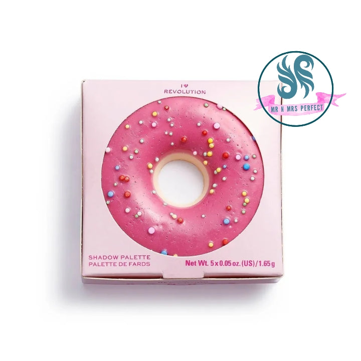 Makeup Revolution DONUT RASBERRY ICING Eyeshadow Palette Rasberry Scented Pink Imported From Australia