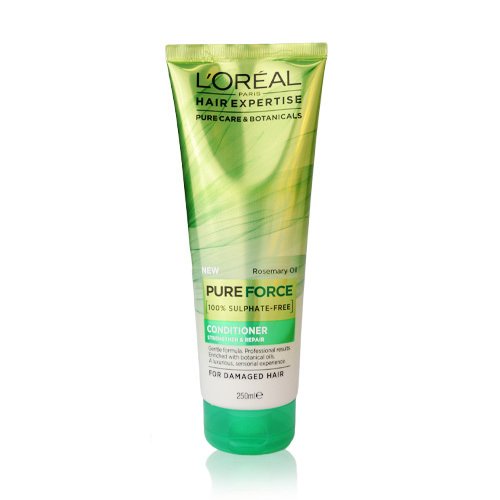 L'Oreal Hair Expertise Pure Force 100% Sulphate Free Conditioner For Damaged Hair 250ml Imported from Australia