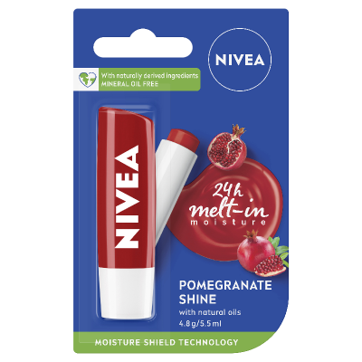 Nivea soft lip balm pomegranate (Australia)