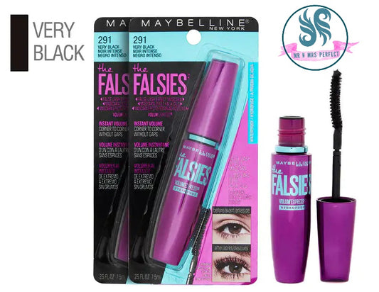 Maybelline Volum'Express The Falsies Waterproof Mascara 7.5mL - Very Black (USA)