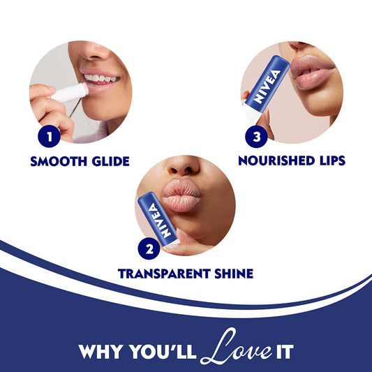 Nivea soft lip balm original care