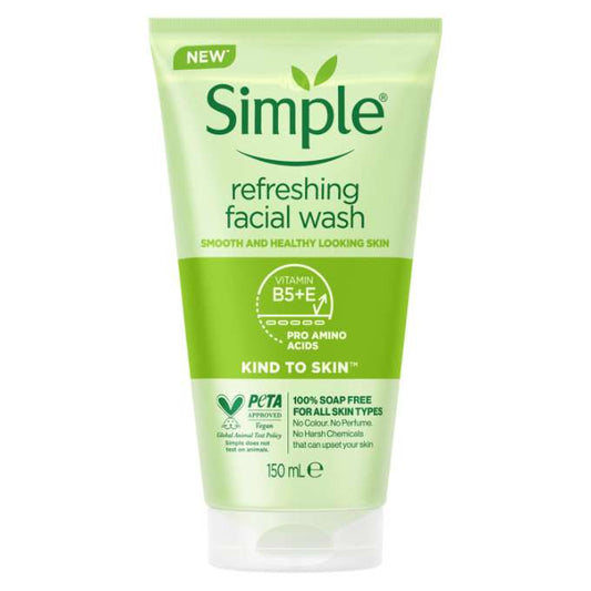 Simple Refreshing Facial Wash-150ml