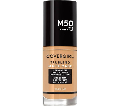 Covergirl Trublend Matte Made Liquid Foundation- 50 Soft Tan imported from Australia