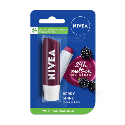 Nivea soft lip balm black berry shine (Australia)