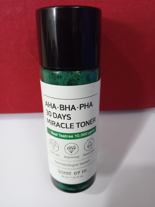 Some by mi Aha - Bha-Pha 30 Days Miracle Toner 30ml(Made in Korea imported from Australia)