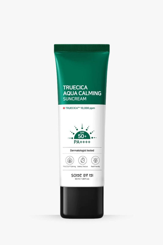 Some by mi Truecica Aqua Calming Suncream SPF50+ PA++++ 50ml korea, Imported from Australia