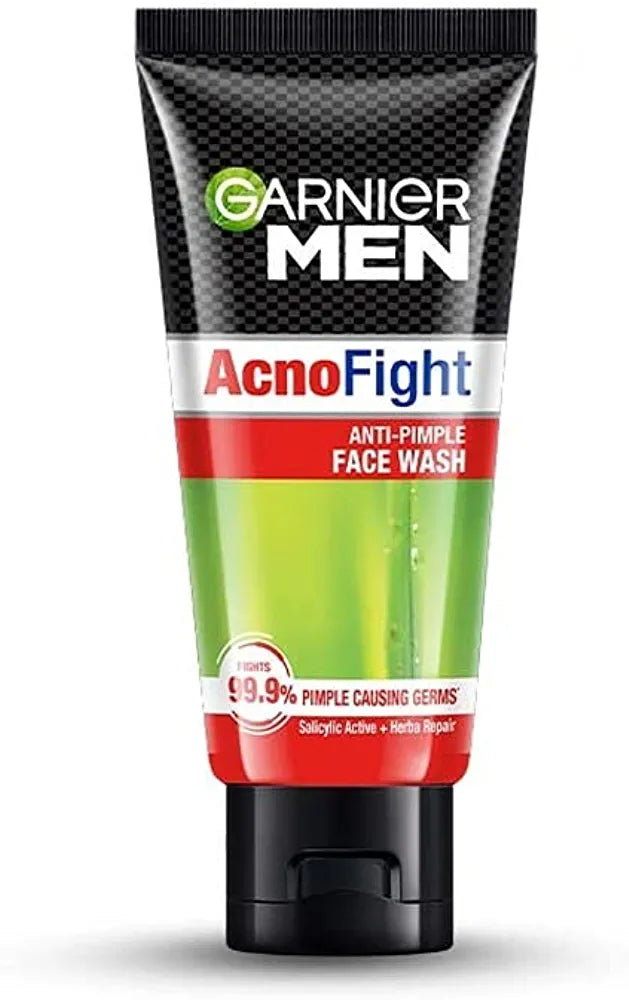 Garnier Men Power White Anti-Pollution Double Action Facewash, 50gm