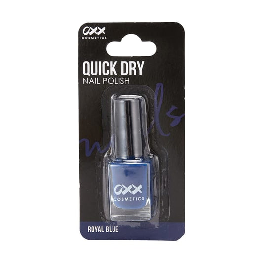 OXX Cosmetics Gel Effect Nail Polish - Royal blue (Made in china Imported from Australia)