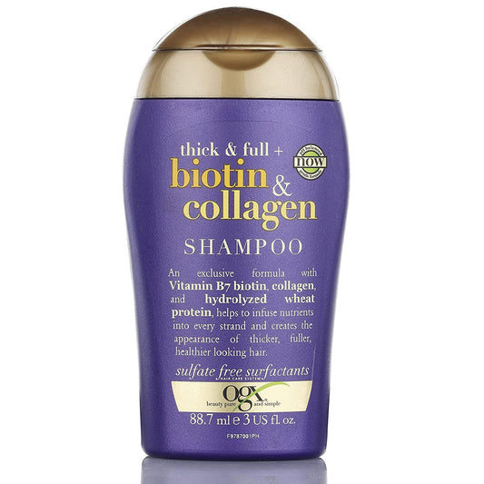 BIOTIN & COLLAGEN TRAVEL SHAMPOO 88.7ML Thailand imported from Australia