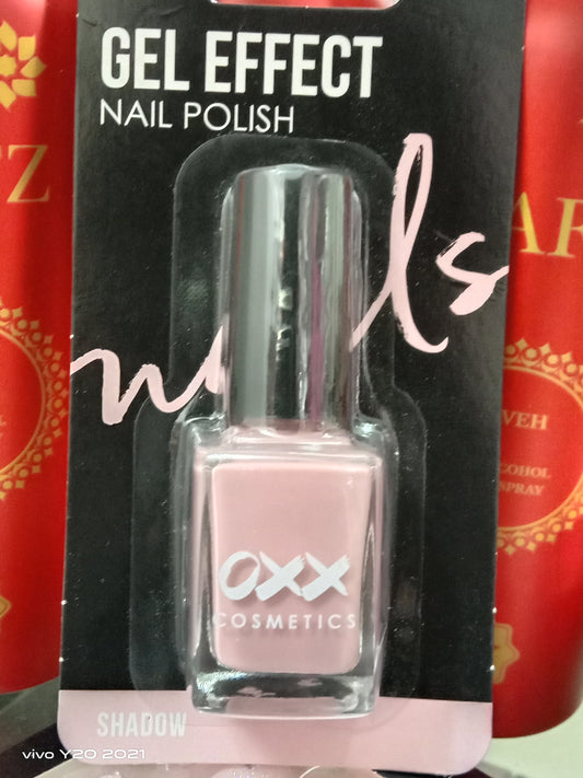 OXX Cosmetics Gel Effect Nail Polish - Shadow (Made in china - imported from Australia)