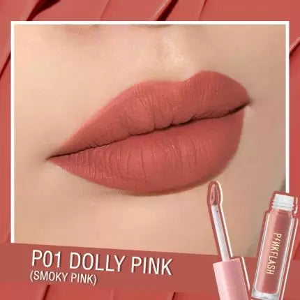 Pink Flash Liquid Matte lipstick P01