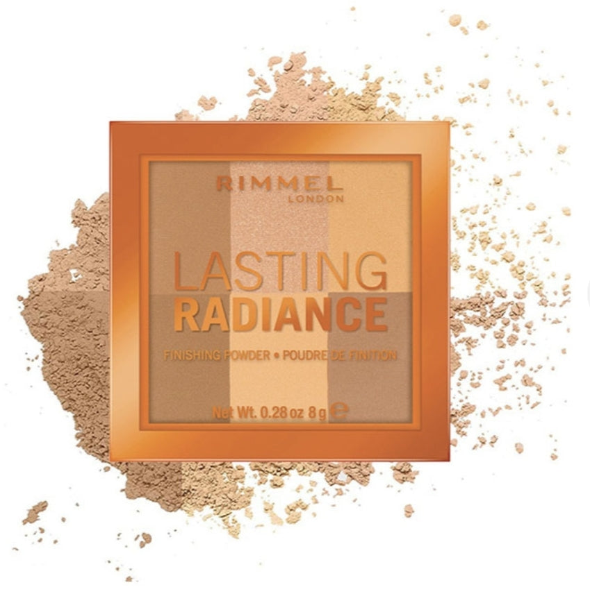 Rimmel Lasting Radiance Finishing Powder 8g - 002 Honeycomb