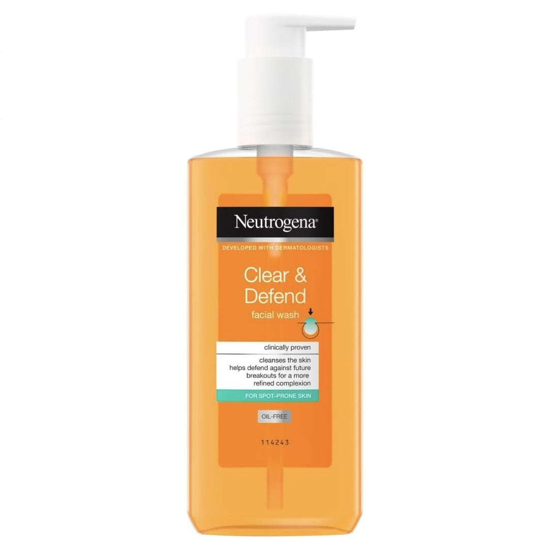 Neutrogena Clear & Defend Facial Wash cleanser