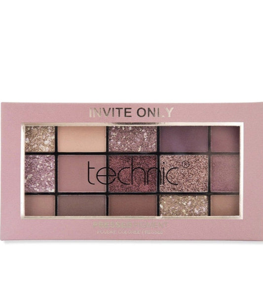 Technic Pressed Pigment Eyeshadow Palette - Invite Only