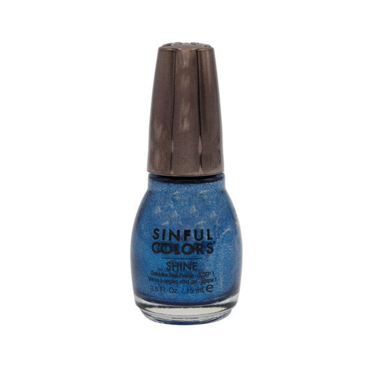 Sinful Colors Shine Nail Polish - Shimmarine ( MADE IN USA Imported from Australia)