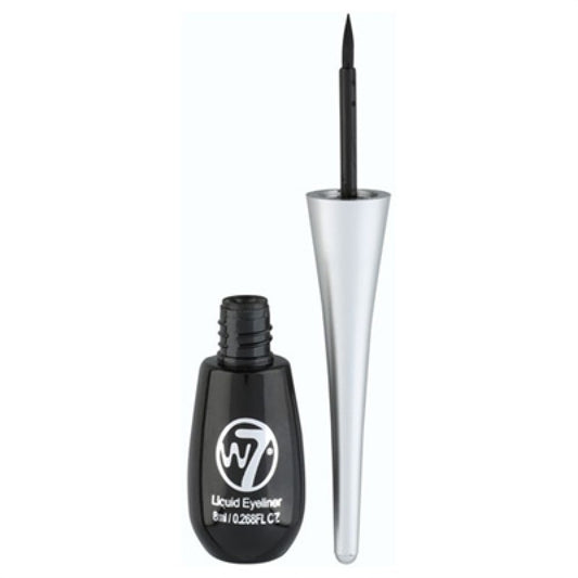 W7 Liquid Eyeliner Pot 8ml – Black ink