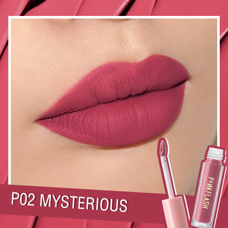 Pink Flash Liquid Matte lipstick P02