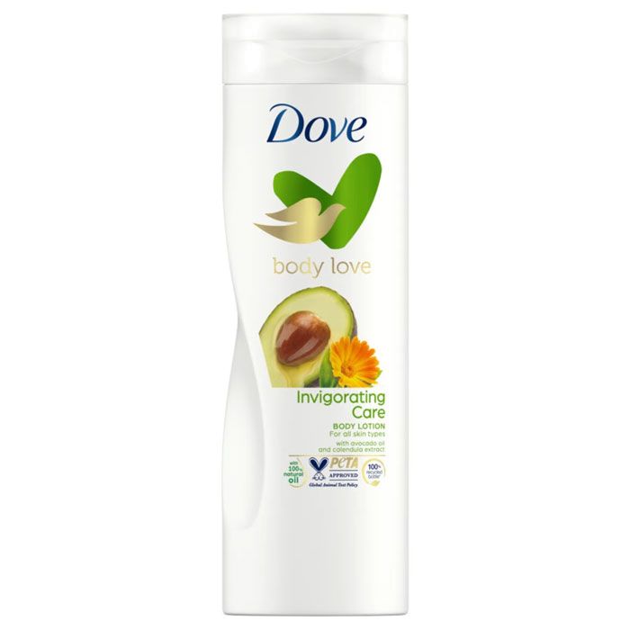 Dove Body Love Invigorating Care Body Lotion - Avocado Oil & Calendula Extract - 400 ml