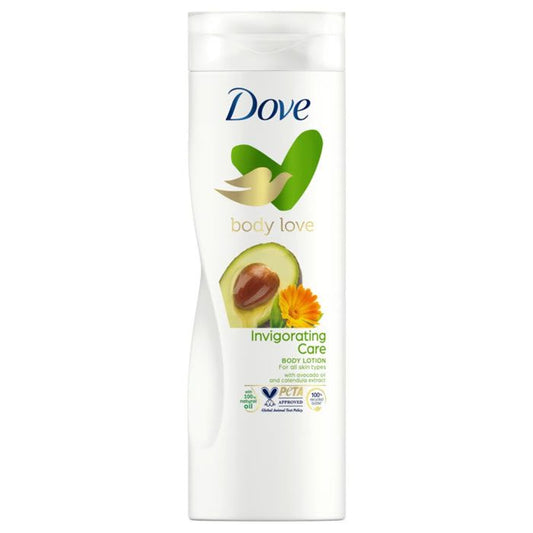 Dove Body Love Invigorating Care Body Lotion - Avocado Oil & Calendula Extract - 400 ml