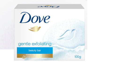 Dove beauty bar exfoliating soap 100g made in Germany imported from Australia