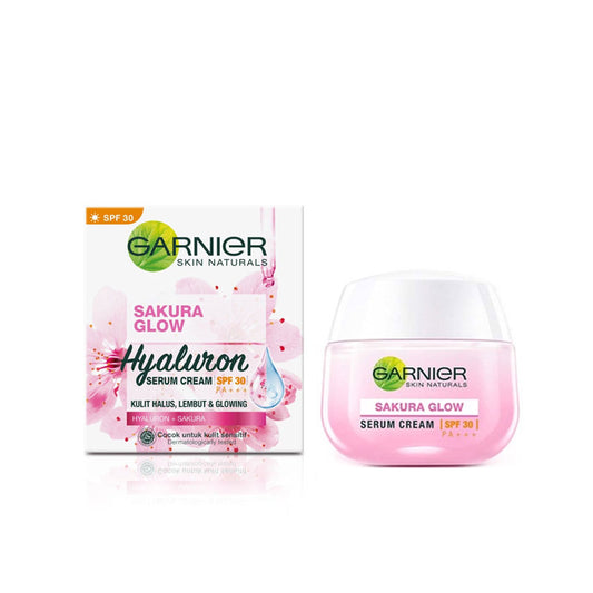 Garnier Sakura Glow Hyaluron Serum Cream 50ml - SPF30