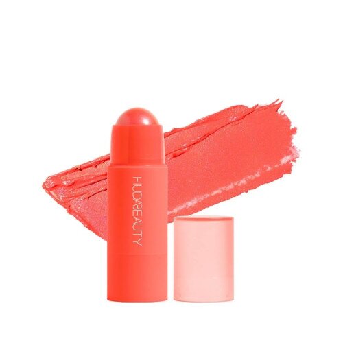 Huda Beauty Cheeky Tint Blush Stick - Coral Cutie ( Made in Italy imported from Australia)