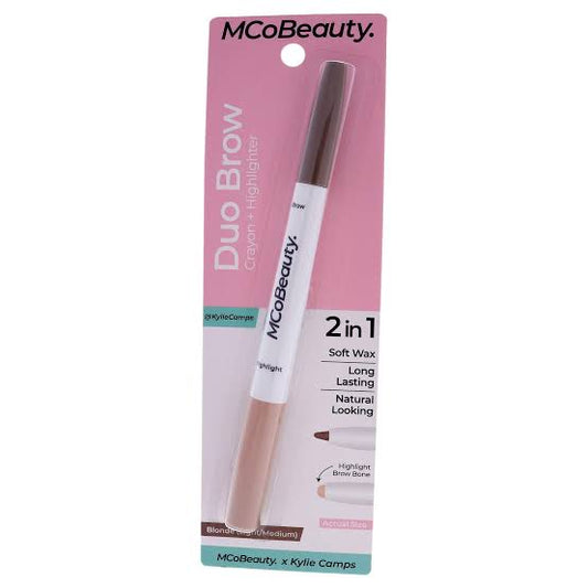 MCoBeauty Dou Brow Crayon + Highlighter Blonde light/Medium