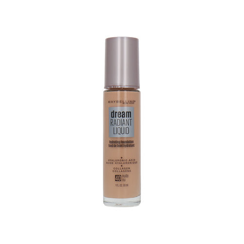 Maybelline Dream Radiant Liquid Hyaluronic Acid Foundation - 40 Nude Nu