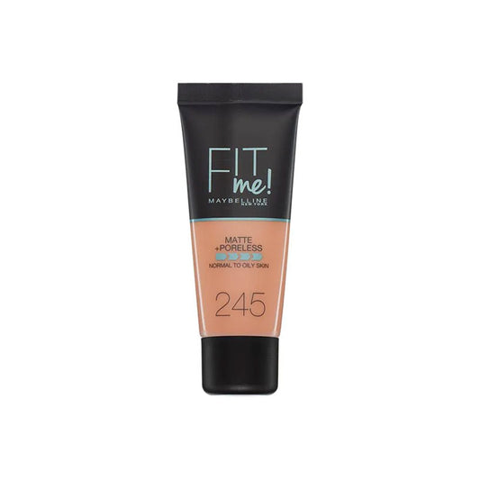 Maybelline Fit Me Matte+Poreless Foundation 30ml Original- 245 Classic Beige 30ml