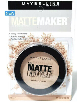 Maybelline new York -matte maker Mattifying powder - sun beige (Italy)