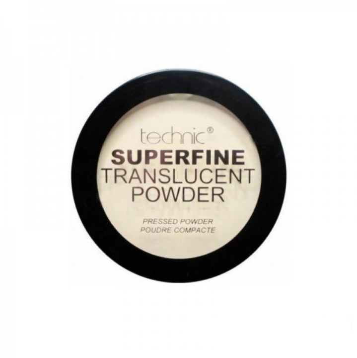 Technic Superfine Translucent Pressed Face Powder Matte Make Up 12G China)